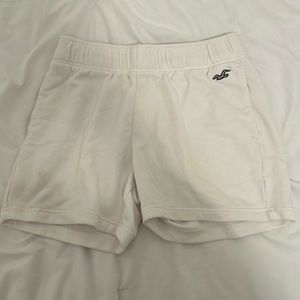 Hollister shorts (white) slightly worn.